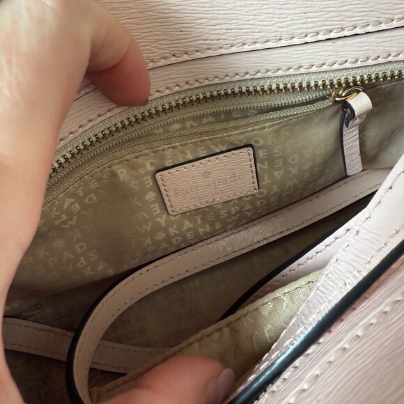 Kate Spade Pink Crossbody Bag with Bow Detail - Picture 4 of 4